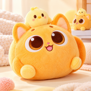 Kawaii Orange Cat Plush Toy photo 1