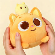 Kawaii Orange Cat Plush Toy photo 2