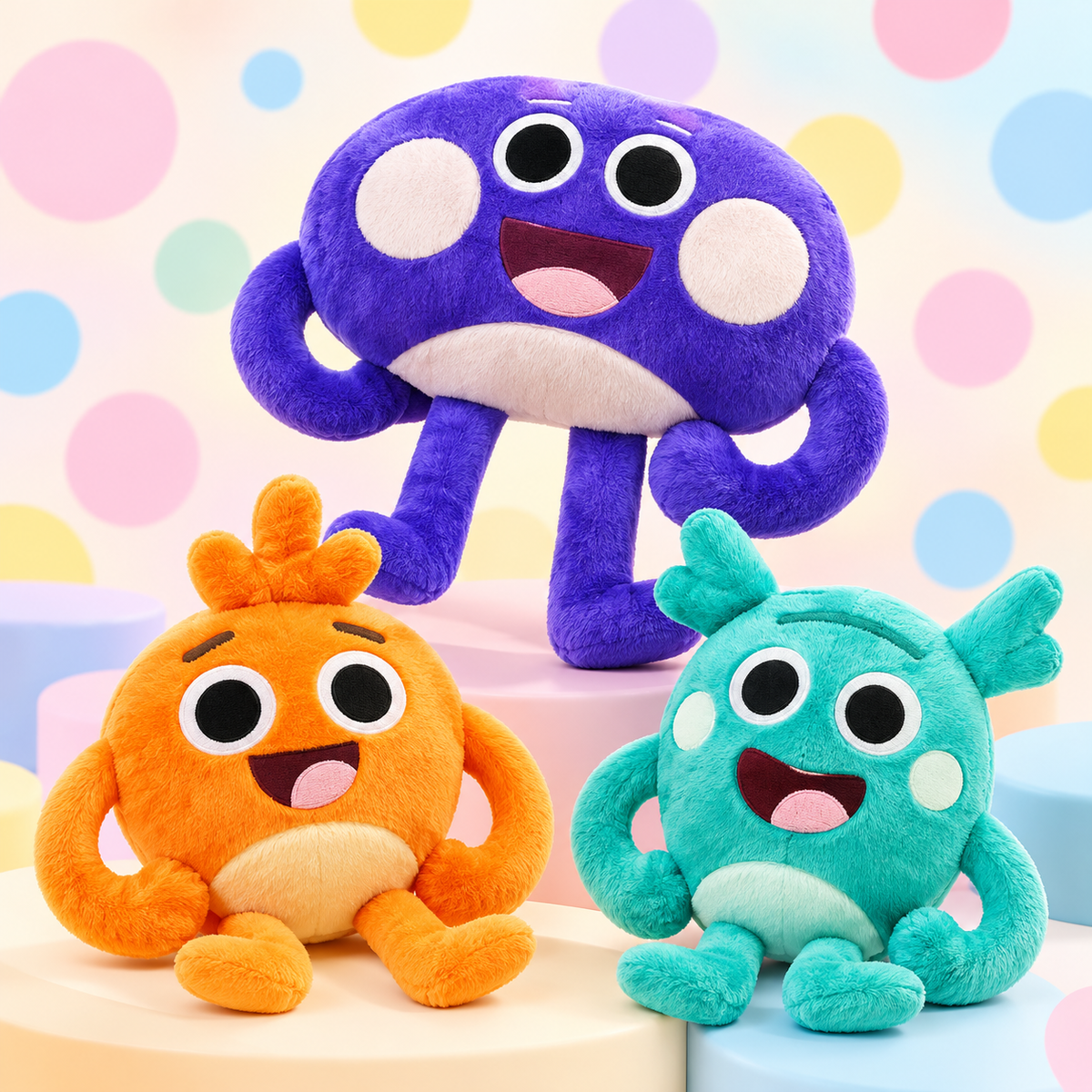Cute Chef Monster Plush Toy